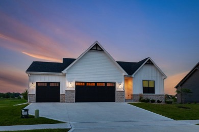 Built by Caliber Homes this RH Series 4 bdrm and 3 bathrooms has on Cedar Pointe Golf Course in Iowa - for sale on GolfHomes.com, golf home, golf lot