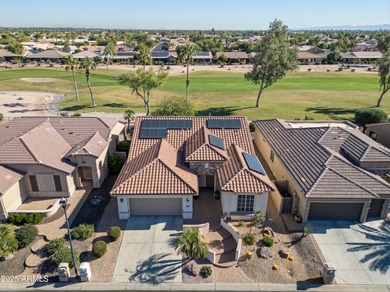 Gorgeous golf views of TFE#3 including mountain & partial lake on Tuscany Falls At Pebble Creek in Arizona - for sale on GolfHomes.com, golf home, golf lot