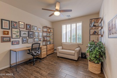 Gorgeous golf views of TFE#3 including mountain & partial lake on Tuscany Falls At Pebble Creek in Arizona - for sale on GolfHomes.com, golf home, golf lot