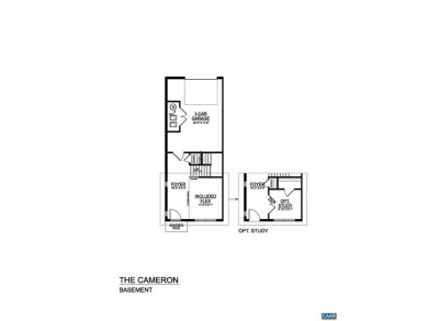 Proposed. The Cameron, a brand new contemporary townhome design on Old Trail Golf Club in Virginia - for sale on GolfHomes.com, golf home, golf lot