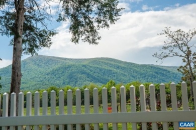 Nearly new with views! Rare opportunity to have easy, one-level on Wintergreen Golf Course and Resort in Virginia - for sale on GolfHomes.com, golf home, golf lot