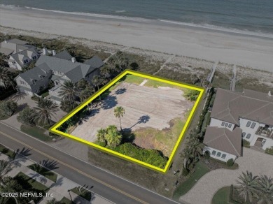 A rare and extraordinary opportunity awaits on the oceanfront in on Ponte Vedra Inn and Club - Ocean in Florida - for sale on GolfHomes.com, golf home, golf lot