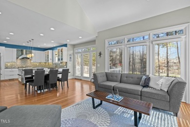 Tempting, tantalizing Tryon Courte home overlooking the 7th on Governors Club in North Carolina - for sale on GolfHomes.com, golf home, golf lot