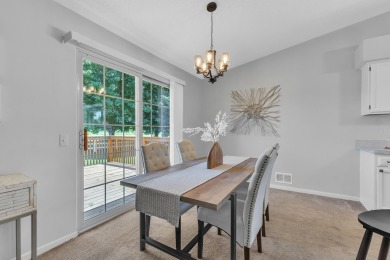 This beautifully maintained 2 bed, 2.5-bath end unit ranch condo on Fellows Creek Golf Club in Michigan - for sale on GolfHomes.com, golf home, golf lot