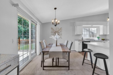 This beautifully maintained 2 bed, 2.5-bath end unit ranch condo on Fellows Creek Golf Club in Michigan - for sale on GolfHomes.com, golf home, golf lot
