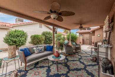 STUNNING CUSTOM COCHISE Floor Plan w/ GOLF CART GARAGE in the on Oakwood Golf Club  in Arizona - for sale on GolfHomes.com, golf home, golf lot