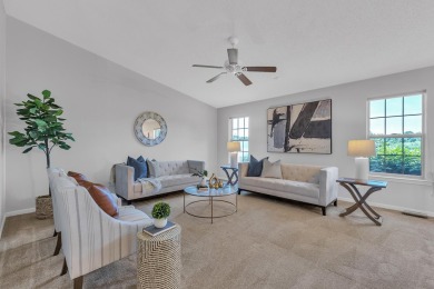 This beautifully maintained 2 bed, 2.5-bath end unit ranch condo on Fellows Creek Golf Club in Michigan - for sale on GolfHomes.com, golf home, golf lot