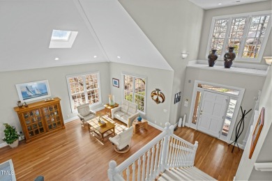 Tempting, tantalizing Tryon Courte home overlooking the 7th on Governors Club in North Carolina - for sale on GolfHomes.com, golf home, golf lot