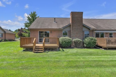 This beautifully maintained 2 bed, 2.5-bath end unit ranch condo on Fellows Creek Golf Club in Michigan - for sale on GolfHomes.com, golf home, golf lot