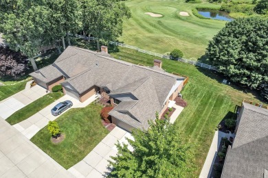 This beautifully maintained 2 bed, 2.5-bath end unit ranch condo on Fellows Creek Golf Club in Michigan - for sale on GolfHomes.com, golf home, golf lot