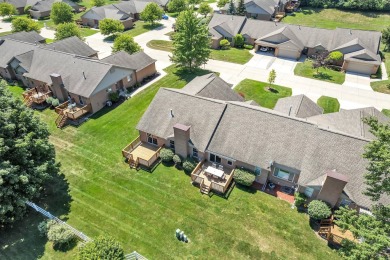 This beautifully maintained 2 bed, 2.5-bath end unit ranch condo on Fellows Creek Golf Club in Michigan - for sale on GolfHomes.com, golf home, golf lot