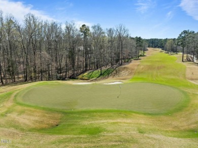 Tempting, tantalizing Tryon Courte home overlooking the 7th on Governors Club in North Carolina - for sale on GolfHomes.com, golf home, golf lot