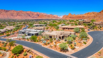 Experience luxury living in this beautiful single-level custom on  in Utah - for sale on GolfHomes.com, golf home, golf lot