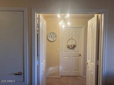 Resort-style living in this delightful 1 bedroom + den, 1 on Sun City Grand Golf Couse and Club in Arizona - for sale on GolfHomes.com, golf home, golf lot