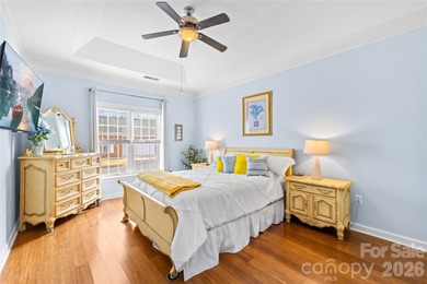 Brick end-unit patio home with flowing floor plan - vaulted on Highland Creek Golf Club in North Carolina - for sale on GolfHomes.com, golf home, golf lot