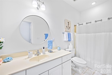 Brick end-unit patio home with flowing floor plan - vaulted on Highland Creek Golf Club in North Carolina - for sale on GolfHomes.com, golf home, golf lot