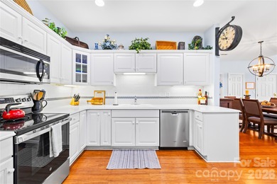 HVAC 2019, Brick end-unit patio home with flowing floor plan - on Highland Creek Golf Club in North Carolina - for sale on GolfHomes.com, golf home, golf lot