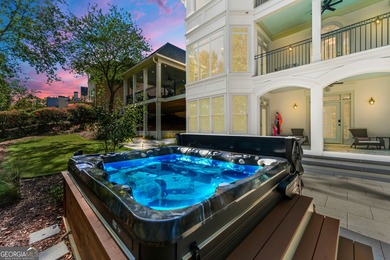 COMMANDING MASSIVE PALATIAL COLUMNS, THIS SUGARLOAF COUNTRY CLUB on TPC At Sugarloaf Golf Club in Georgia - for sale on GolfHomes.com, golf home, golf lot