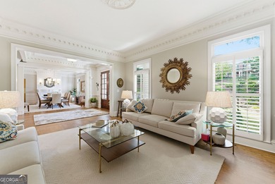 COMMANDING MASSIVE PALATIAL COLUMNS, THIS SUGARLOAF COUNTRY CLUB on TPC At Sugarloaf Golf Club in Georgia - for sale on GolfHomes.com, golf home, golf lot