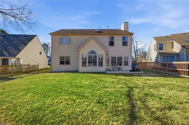 Well, maintained 4-bedroom, 2.5 bath colonial featuring an on Kiln Creek Golf and Country Club in Virginia - for sale on GolfHomes.com, golf home, golf lot