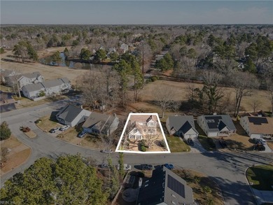 Well, maintained 4-bedroom, 2.5 bath colonial featuring an on Kiln Creek Golf and Country Club in Virginia - for sale on GolfHomes.com, golf home, golf lot