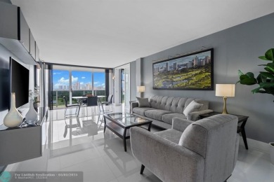 Relax in this fully furnished apt with new hurricane impact on Turnberry Isle Resort and Club in Florida - for sale on GolfHomes.com, golf home, golf lot