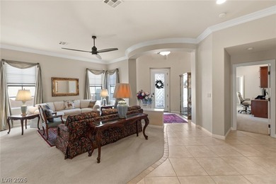 Nestled in the guard-gated Renaissance community of Seven Hills on Rio Secco Golf Club in Nevada - for sale on GolfHomes.com, golf home, golf lot