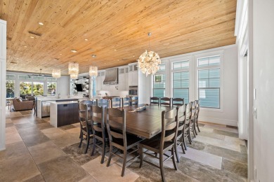 Sleek coastal contemporary design perfectly situated to capture on Kelly Plantation Golf Club in Florida - for sale on GolfHomes.com, golf home, golf lot