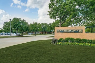 Situated on the picturesque 7th fairway of the exclusive gated on Hackberry Creek Country Club in Texas - for sale on GolfHomes.com, golf home, golf lot