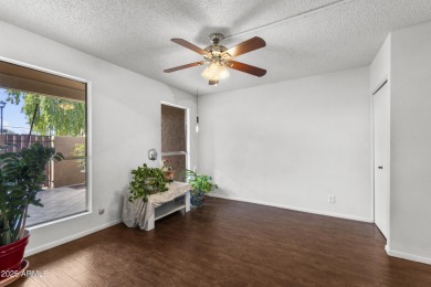 Step inside this 3-bedroom patio home in the sought-after on Leisure World Country Club in Arizona - for sale on GolfHomes.com, golf home, golf lot