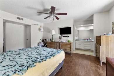 Step inside this 3-bedroom patio home in the sought-after on Leisure World Country Club in Arizona - for sale on GolfHomes.com, golf home, golf lot