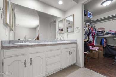 Step inside this 3-bedroom patio home in the sought-after on Leisure World Country Club in Arizona - for sale on GolfHomes.com, golf home, golf lot