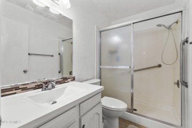 Step inside this 3-bedroom patio home in the sought-after on Leisure World Country Club in Arizona - for sale on GolfHomes.com, golf home, golf lot