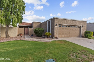 Step inside this 3-bedroom patio home in the sought-after on Leisure World Country Club in Arizona - for sale on GolfHomes.com, golf home, golf lot