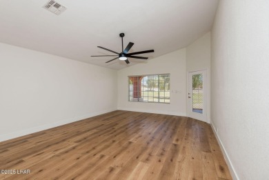 Prepare to be wowed by the freshly remodeled residence awaiting on Desert Lakes Golf Course in Arizona - for sale on GolfHomes.com, golf home, golf lot