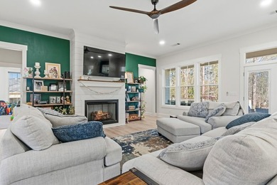 Experience the elegance of this stunning Craftsman-style on Milledgeville Country Club in Georgia - for sale on GolfHomes.com, golf home, golf lot