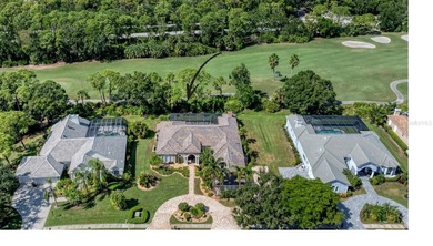 Golf Course Luxury Residence with Dual Offices and Exquisite on University Park Country Club in Florida - for sale on GolfHomes.com, golf home, golf lot