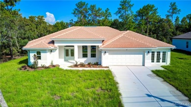 A spectacular custom Grand Floridian model has just been on Sugarmill Woods Golf and Country Club in Florida - for sale on GolfHomes.com, golf home, golf lot