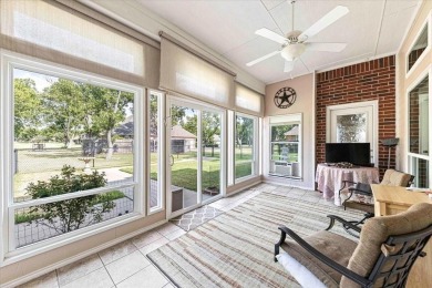 PRIDE OF OWNERSHIP is reflected at every turn in this spacious on Pecan Plantation Country Club in Texas - for sale on GolfHomes.com, golf home, golf lot