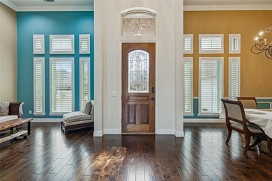 Stately and spacious, this stunning home is nestled in the quiet on Bridlewood Golf Course in Texas - for sale on GolfHomes.com, golf home, golf lot