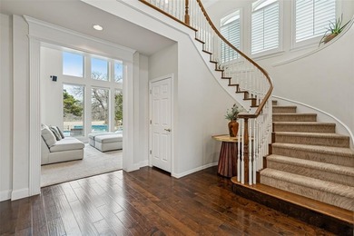 Stately and spacious, this stunning home is nestled in the quiet on Bridlewood Golf Course in Texas - for sale on GolfHomes.com, golf home, golf lot