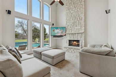 Stately and spacious, this stunning home is nestled in the quiet on Bridlewood Golf Course in Texas - for sale on GolfHomes.com, golf home, golf lot
