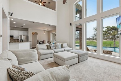Stately and spacious, this stunning home is nestled in the quiet on Bridlewood Golf Course in Texas - for sale on GolfHomes.com, golf home, golf lot
