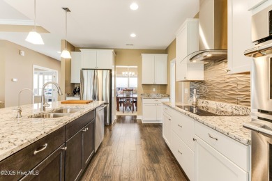 This is the only  2326 SQFT custom built rancher of this style on Farmstead Golf Links in North Carolina - for sale on GolfHomes.com, golf home, golf lot