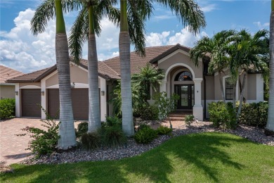 PUNTA GORDA ISLES WATERFRONT HOME W/91FT OF SEAWALL & SAIL on Saint Andrews South Golf Club in Florida - for sale on GolfHomes.com, golf home, golf lot