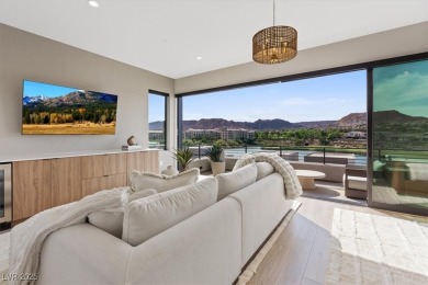 Far surpassing any model home, this extraordinary residence on South Shore At Lake Las Vegas in Nevada - for sale on GolfHomes.com, golf home, golf lot