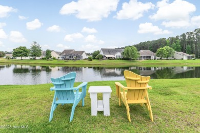 This is the only  2326 SQFT custom built rancher of this style on Farmstead Golf Links in North Carolina - for sale on GolfHomes.com, golf home, golf lot