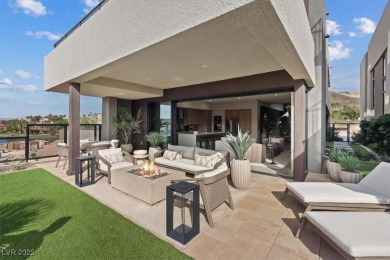 Far surpassing any model home, this extraordinary residence on South Shore At Lake Las Vegas in Nevada - for sale on GolfHomes.com, golf home, golf lot