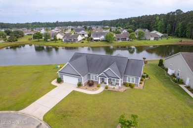 This is the only  2326 SQFT custom built rancher of this style on Farmstead Golf Links in North Carolina - for sale on GolfHomes.com, golf home, golf lot
