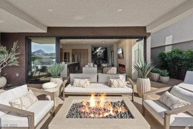 Far surpassing any model home, this extraordinary residence on South Shore At Lake Las Vegas in Nevada - for sale on GolfHomes.com, golf home, golf lot